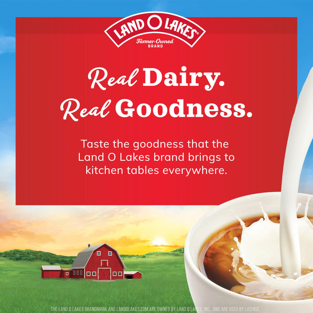 Land O Lakes Mini Moo’s Half And Half Pre-Portioned Creamer Singles, Shelf-Stable, 0.30 fl oz (24 Count)