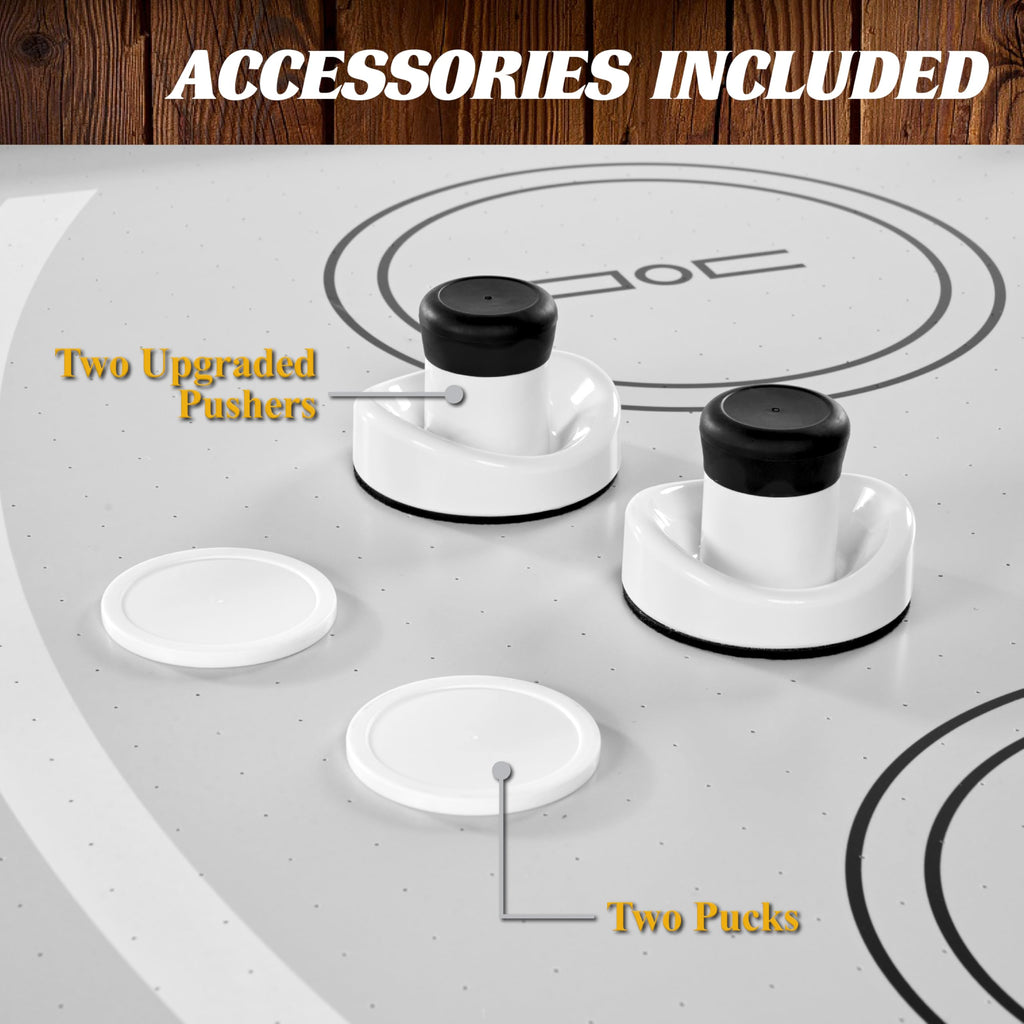 Barrington Billiards Air Hockey Table with Accessories, Perfect for Family Game Rooms | with Accessories