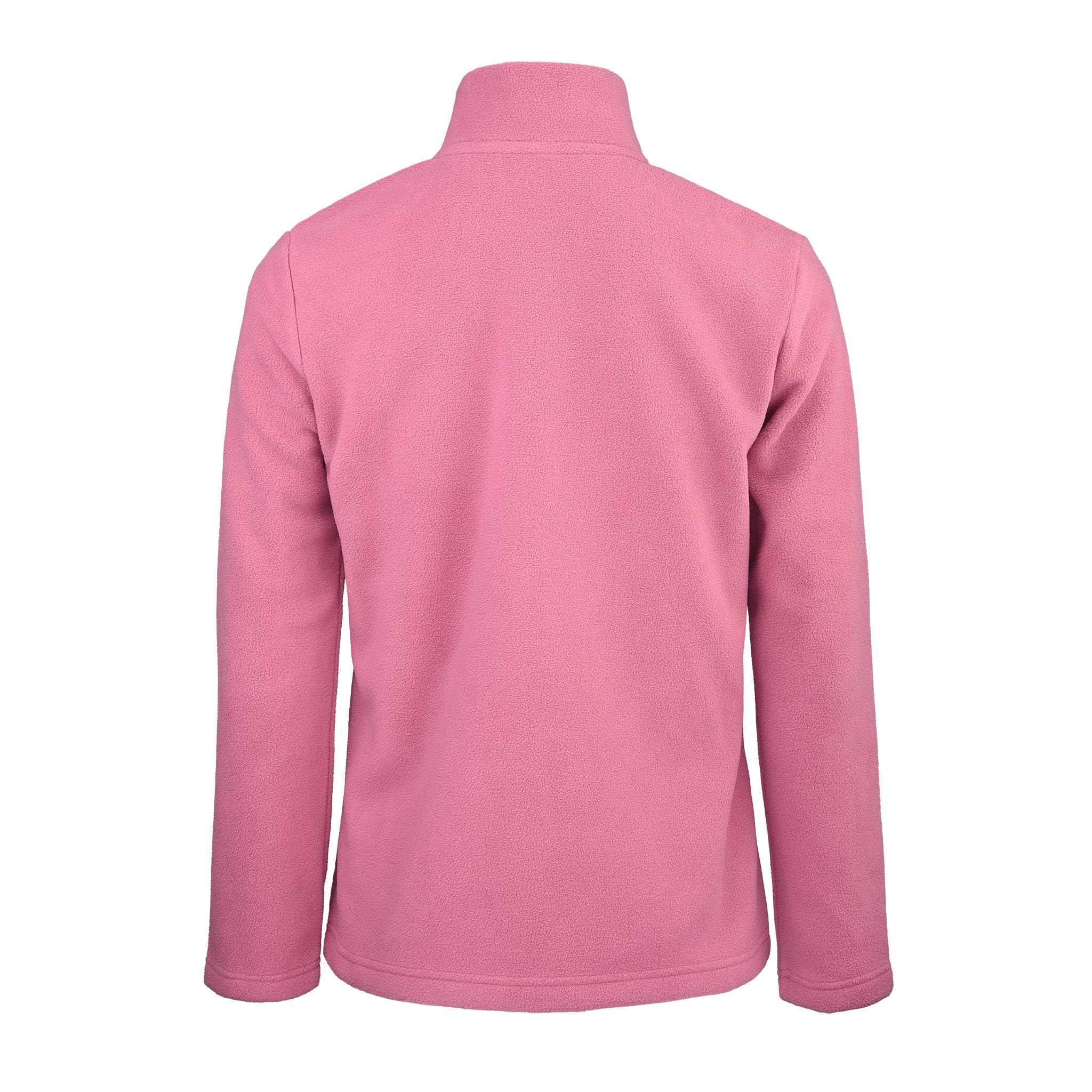 Sofra Women's Polar Fleece Full Zip Up Winter Jacket