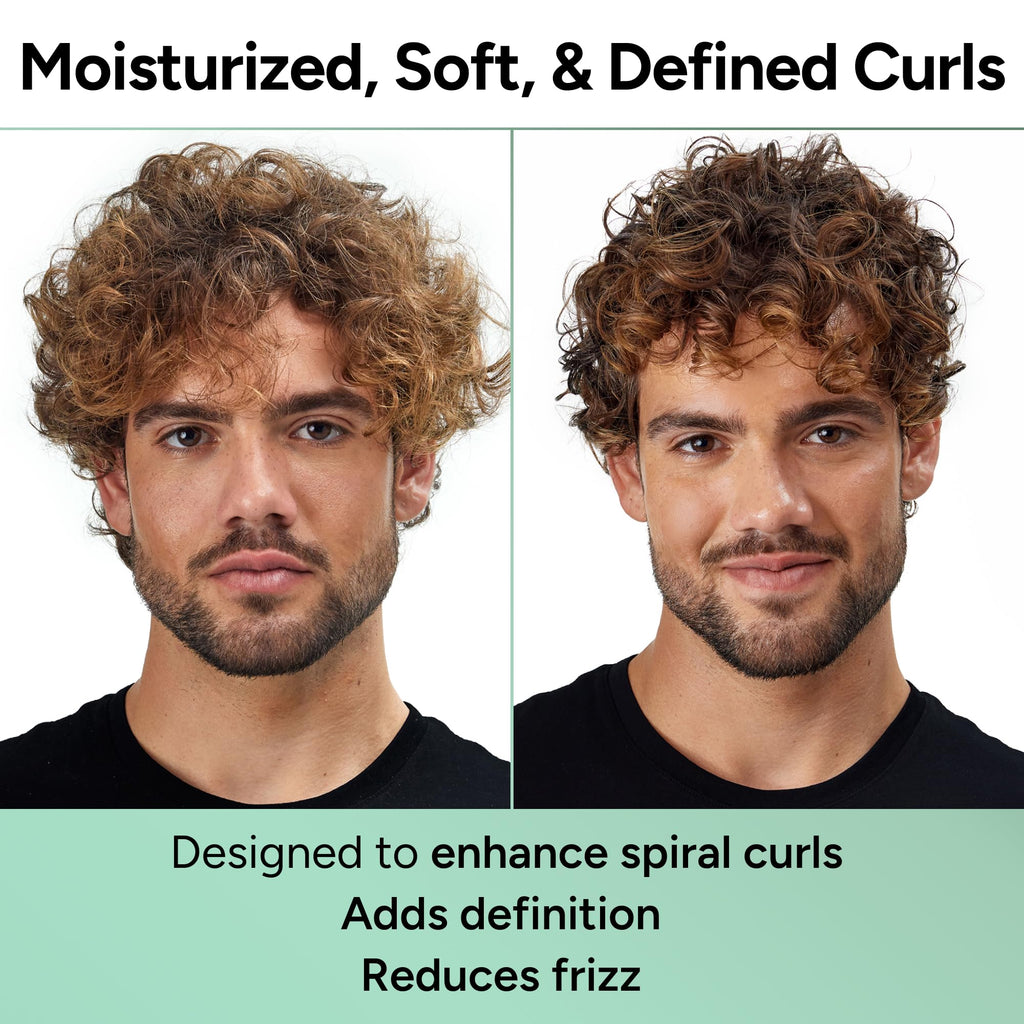 Ouidad VitalCurl+ Tress Effects Styling Gel for Spiral Curls - Lasting Definition and Strong Hold, Refresh Style With Water, Retain Moisture, Elasticity, & Bounce, Sulfate-Free & Mineral Oil Free
