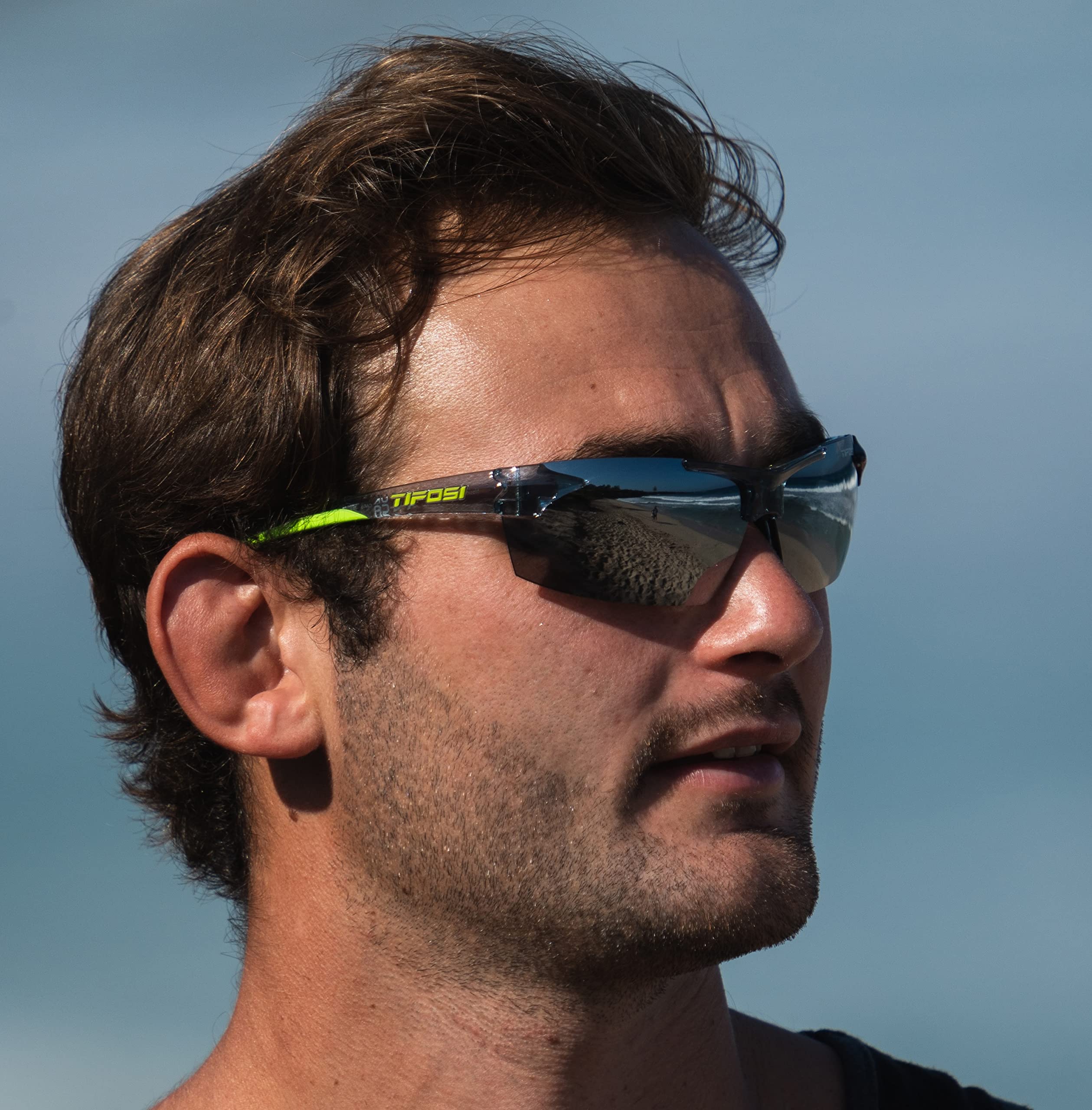 Tifosi Track Sport Men & Women Sunglasses - Ideal For Baseball, Golf, Pickleball, Running and Tennis - Unisex Glasses
