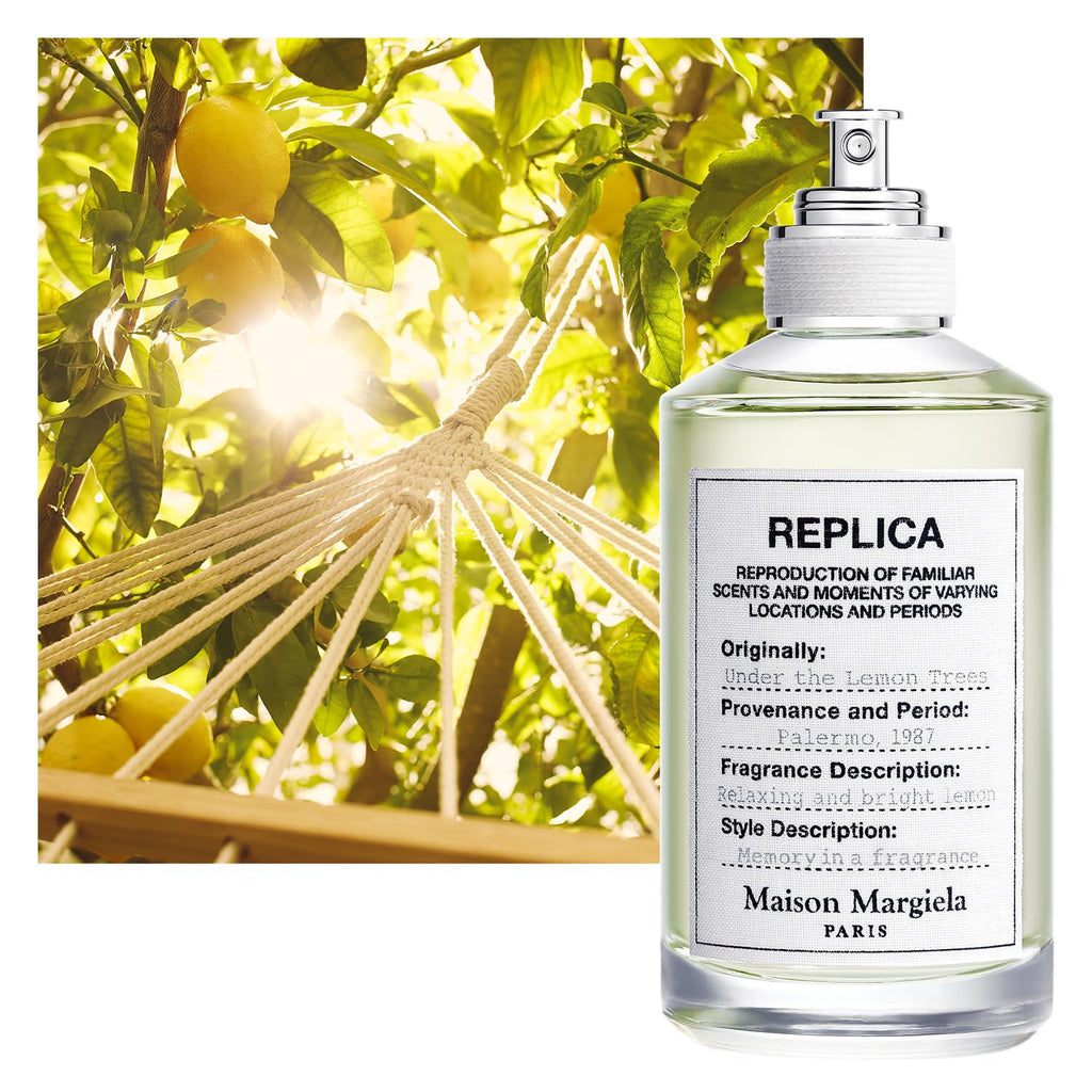 Maison Margiela - Replica - Under the Lemon Trees Eau de Toilette - Fresh Fragrance - With Kalamansi Lime, Coriander & Cedarwood - 3.4 Fl Oz