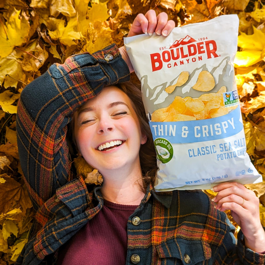 Boulder Canyon Boulder Batch Agave Sriracha Kettle Potato Chips, 5.25 oz - Pack of 12