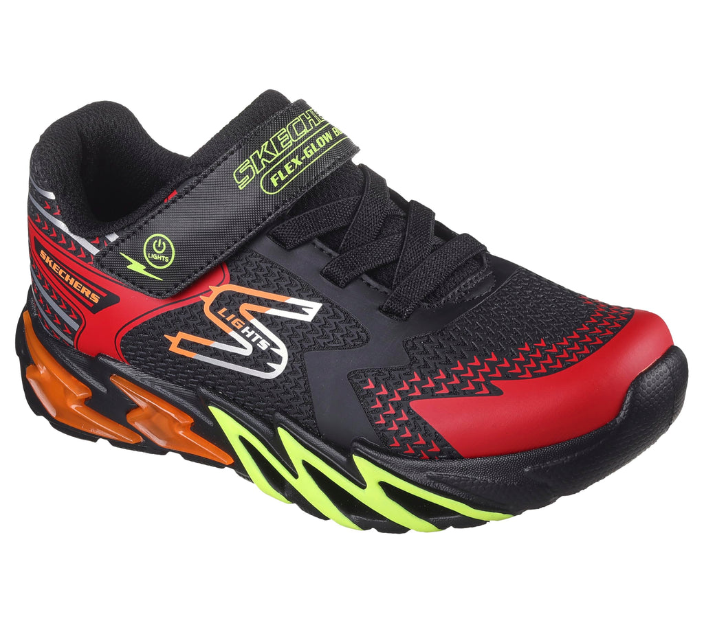 Skechers Unisex-Child Flex-Glow Bolt