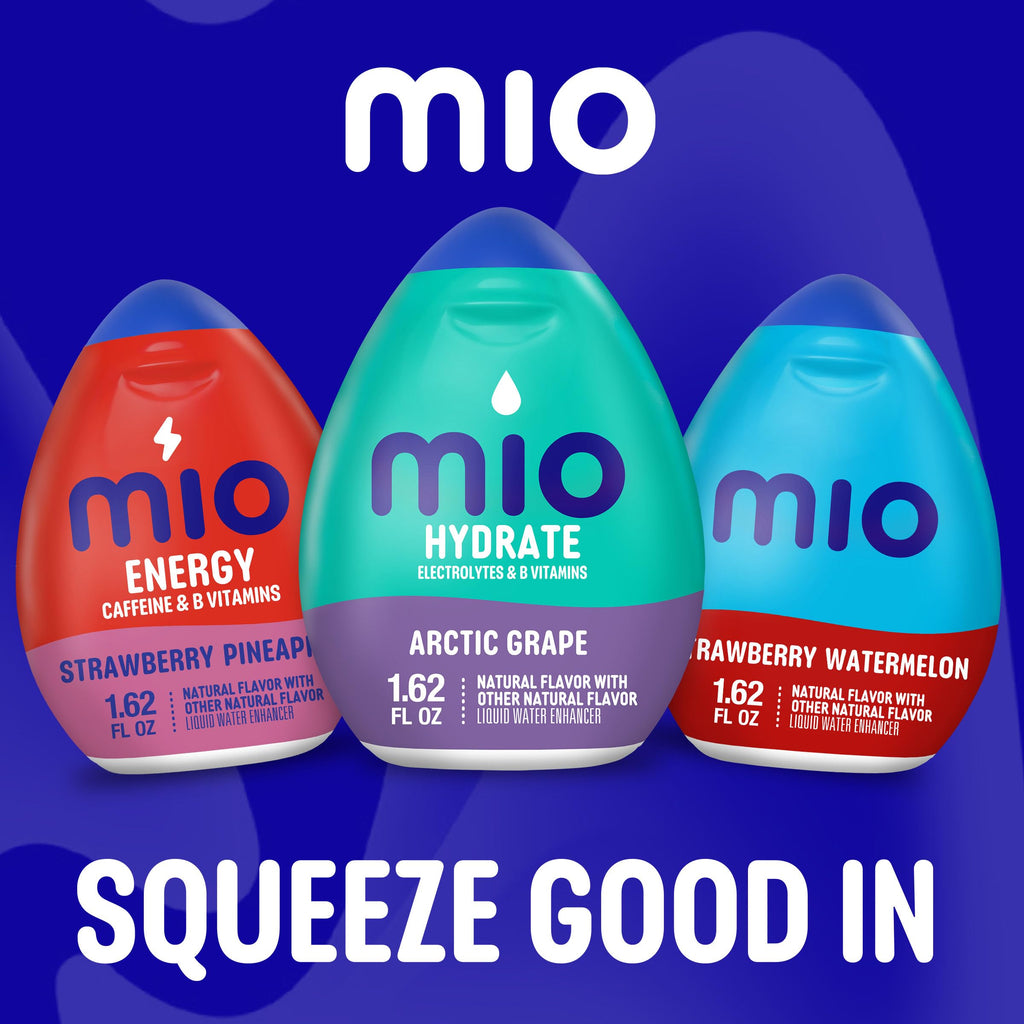 Mio Liquid Water Enhancer 1.62, 2 of Each: Lemon Lime, Berry Blast, Arctic Grape, Orange Tangerine, (8 ct.) | 2 of Each