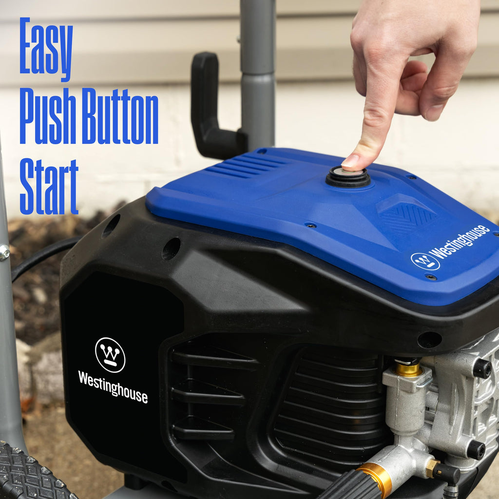 Westinghouse WPX2300e Electric Pressure Washer, 2300 Max PSI and 1.76 Max GPM, Induction Motor, Onboard Soap Tank, Spray Gun and Wand, 5 Nozzle Set, for Cars/Fences/Driveways/Homes/Patios/Furniture