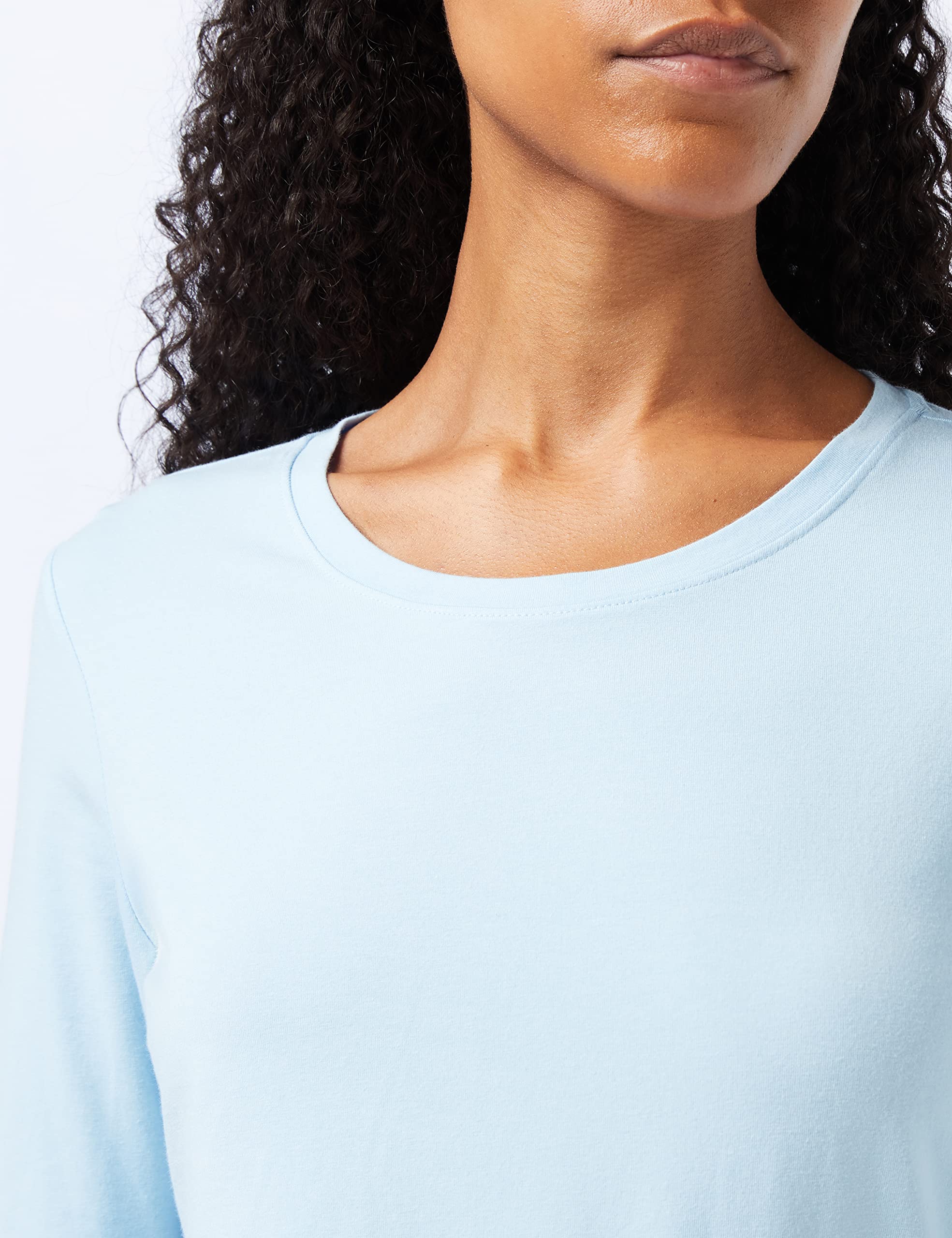 Amazon Essentials Women's Regular-Fit Long-Sleeve Crewneck T-Shirt (Available in Plus Size)