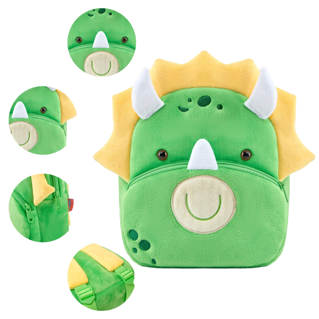 NICE CHOICE Cute Toddler Backpack Toddler Bag Plush Animal Cartoon Mini Travel Bag for Baby Girl Boy 2-6 Years(BB Unicorn)