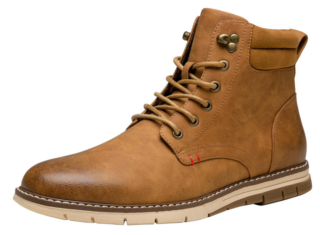 Vostey Boots for Men Casual Dress Shoes Fashion Waterproof Men's Motorcycle Boots