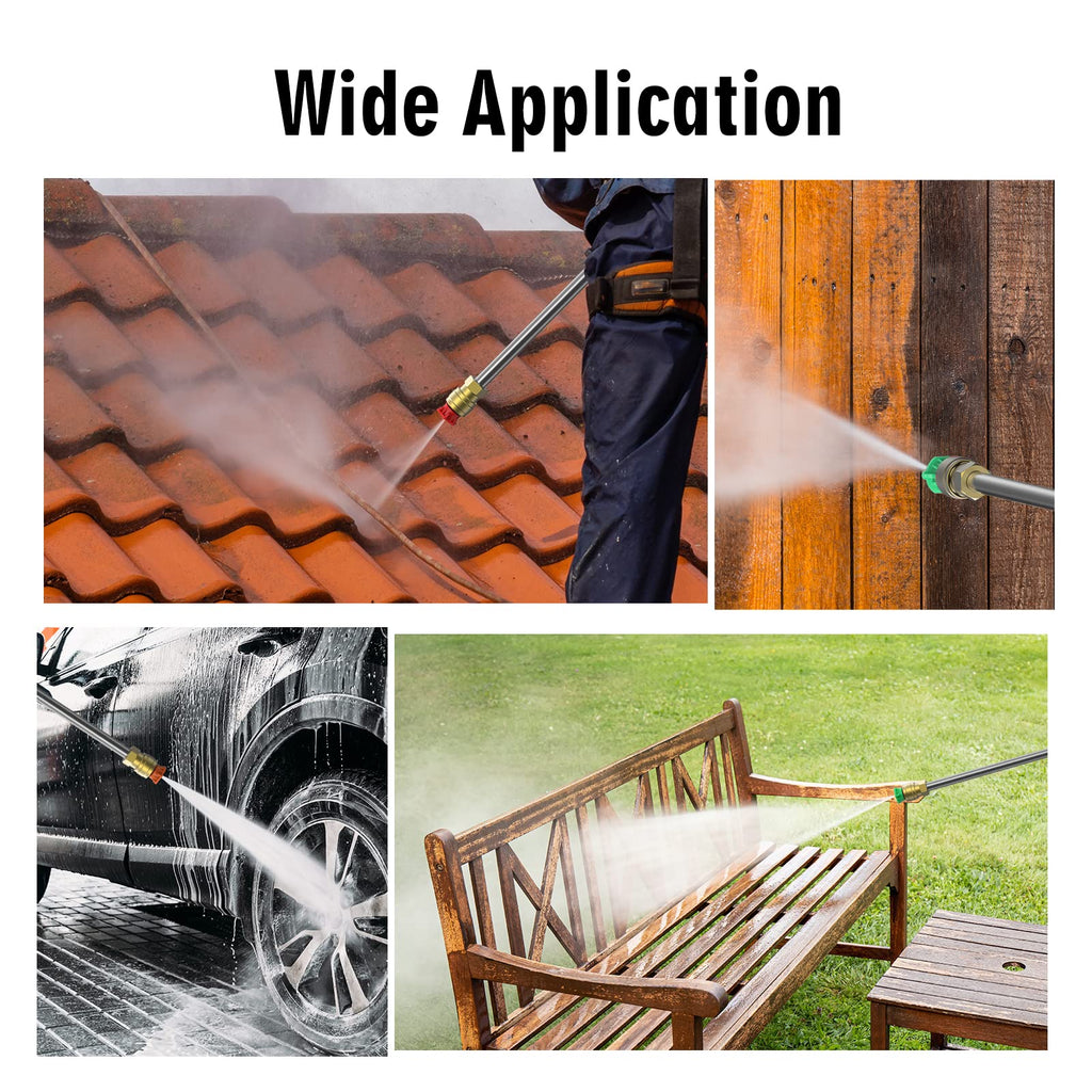 5500PSI Max Wall-Mounted Pressure Washer, Electric Pressure Washer, Remote Controlled Power Washer with 100ft Replaceable & Retractable Reel, Wall Hanging Pressure Washer