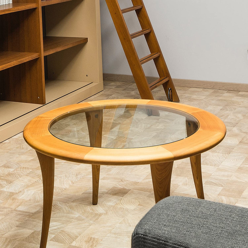 12" Inch Round Glass Table Top 1/2" Thick Tempered Beveled Edge by Fab Glass and Mirror