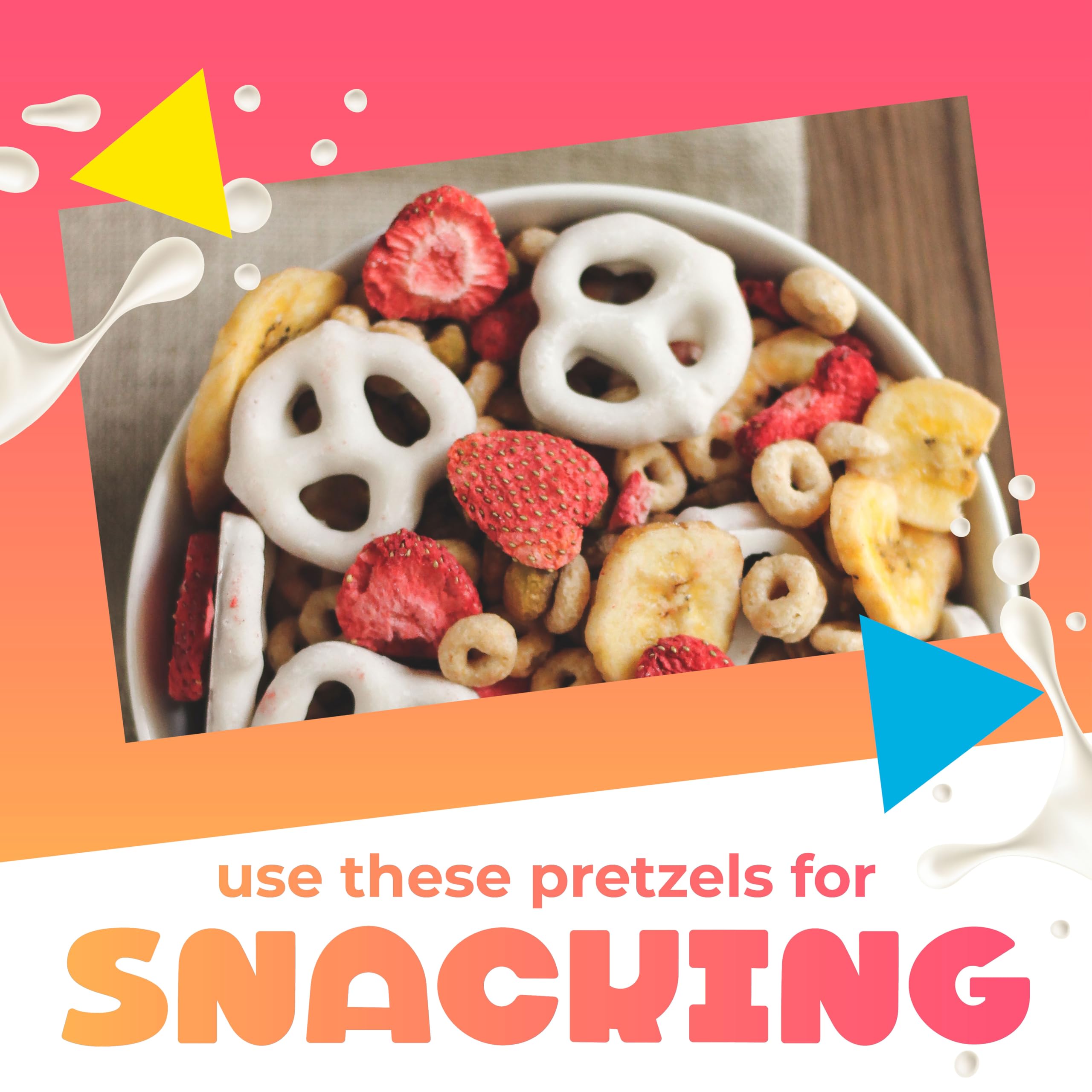 Dark Chocolate Covered Pretzels | 40 Ounce Bag | Salted Pretzels in Mildly Sweet Chocolate Coating