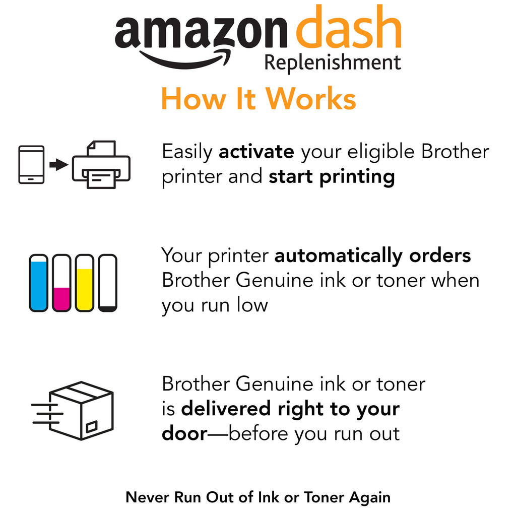 Brother Printer High Yield Ink Cartridge Page Up to 400 Pages Black (LC3013BK), Standard