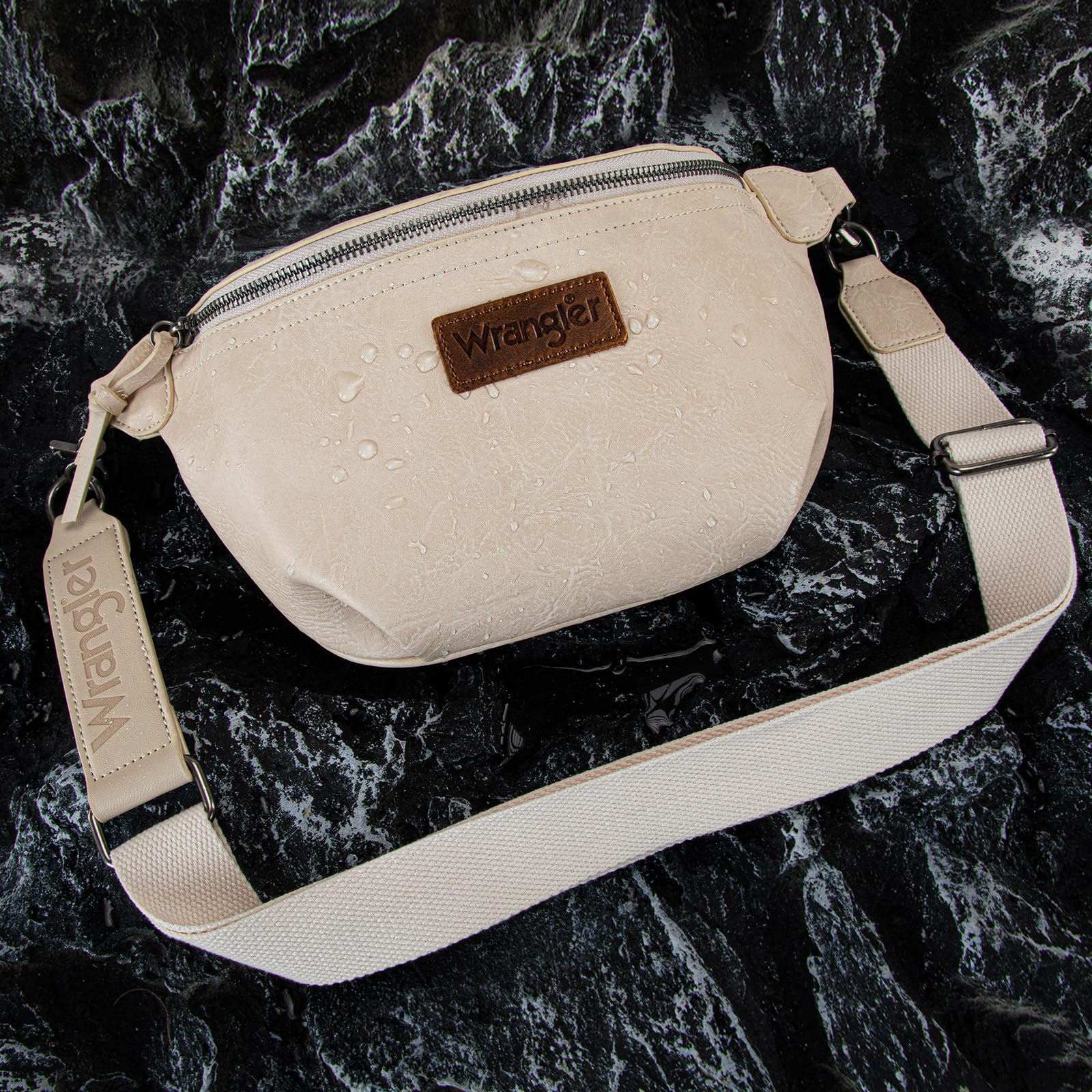 Wrangler Crossbody Bags for Women Large Fanny Packs Bum Bag Travel Belt Bags Sling Purse
