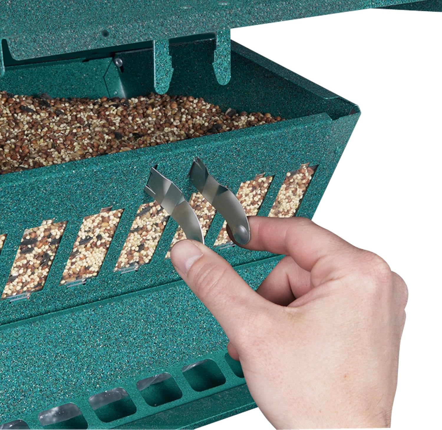 Woodlink Absolute II Squirrel Resistant Bird Feeder Model 7536, 12 lbs, Model:301045