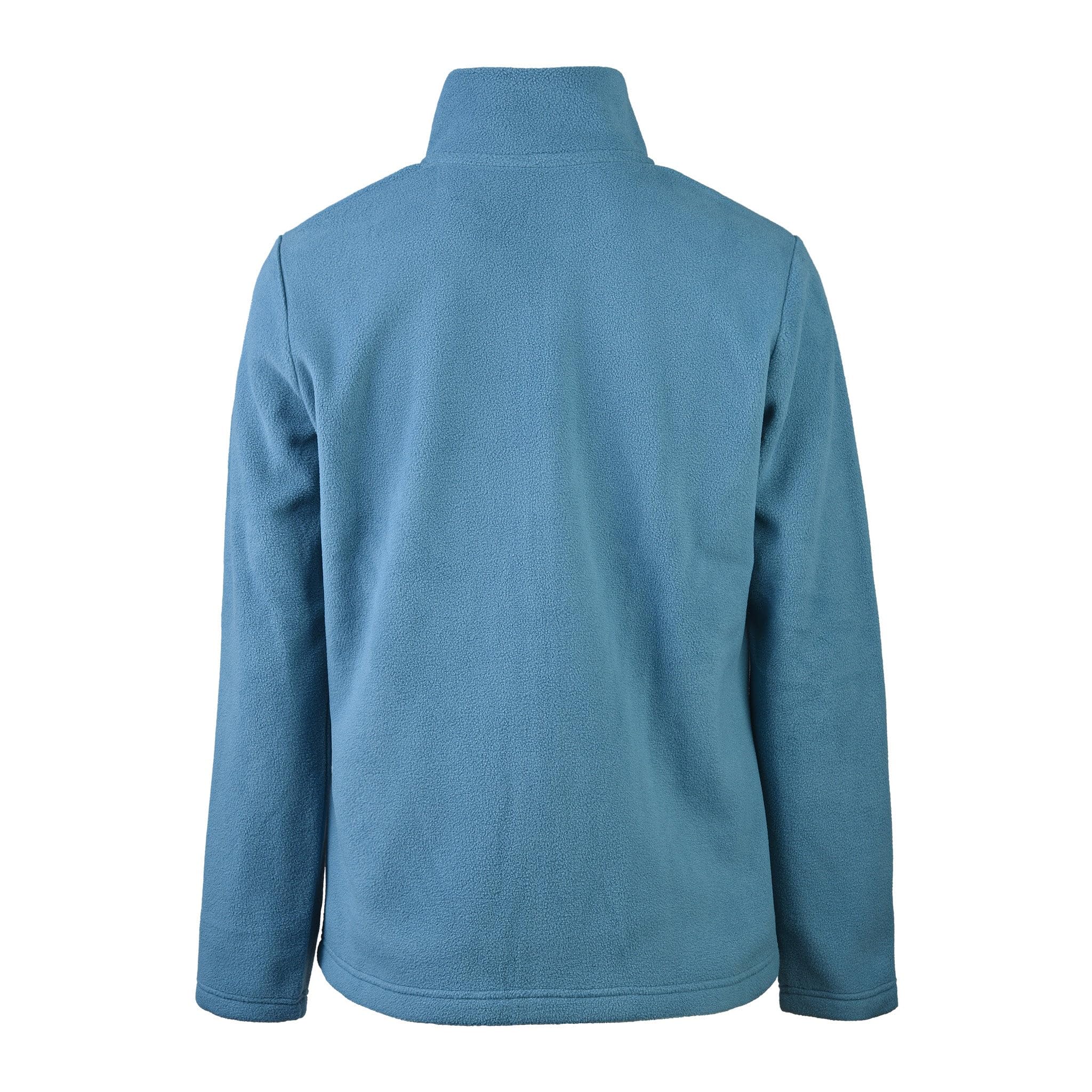 Sofra Women's Polar Fleece Full Zip Up Winter Jacket