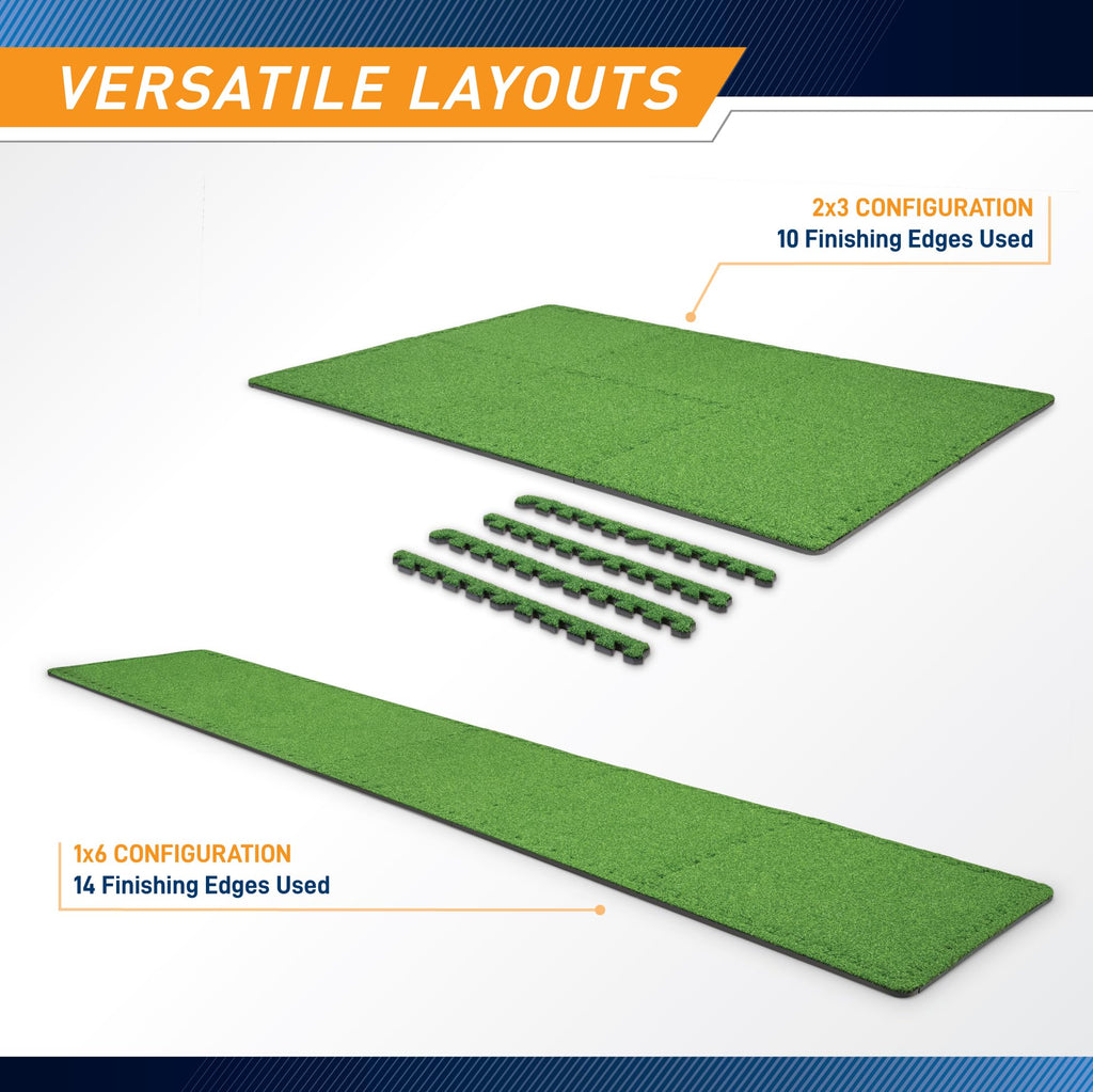 Marcy EVA Foam Interlocking Flooring Mat High Density Non-Slip Tiles for Fitness Equipment, Workout Cushion and Floor Protection
