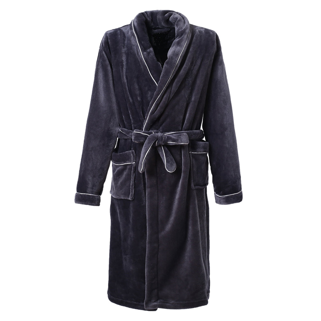 Richie House Women's Plush Soft Warm Fleece Bathrobe Robe RH1591