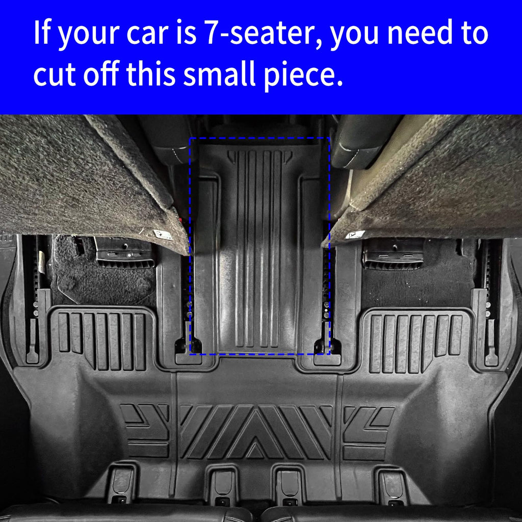 Rongtaod Back Seat Protector Compatible with 2021-2025 2026 Kia Sorento 6&7 Seats Back Seat Cover Kick Mats Cargo Liner Trunk Mat TPE All Weather 2024 Sorento Accessories (2nd Row Backrest Mat)