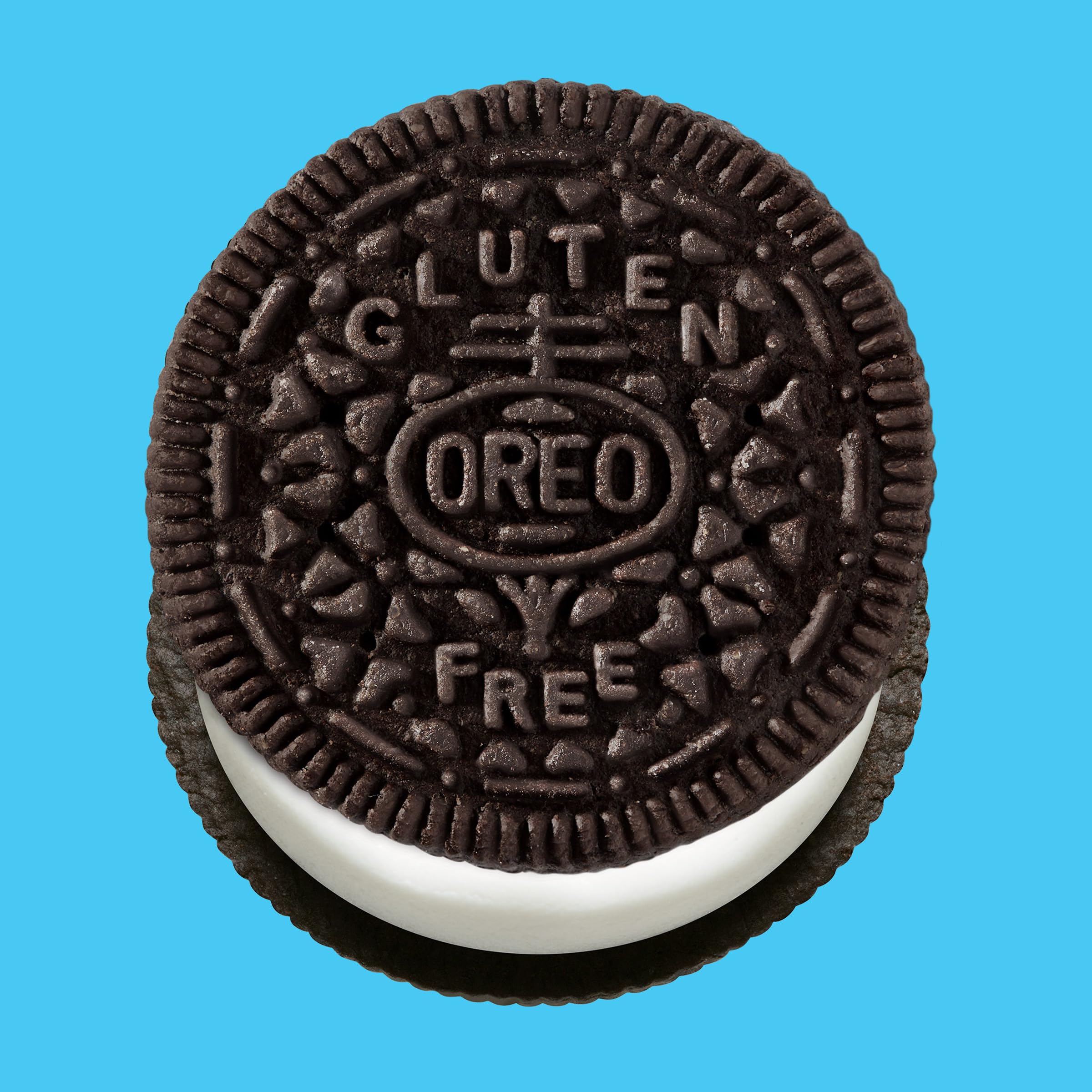 OREO Double Stuf Golden Sandwich Cookies, Family Size, 20 oz