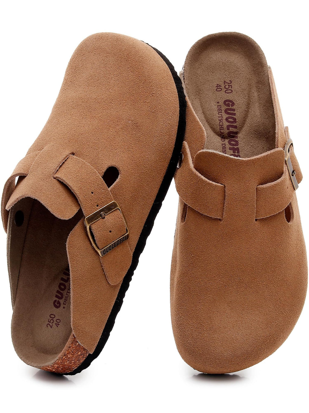 Clogs For Women, Womens Clogs- Mules House Slipers With Arch Support And Adjustable Buckle