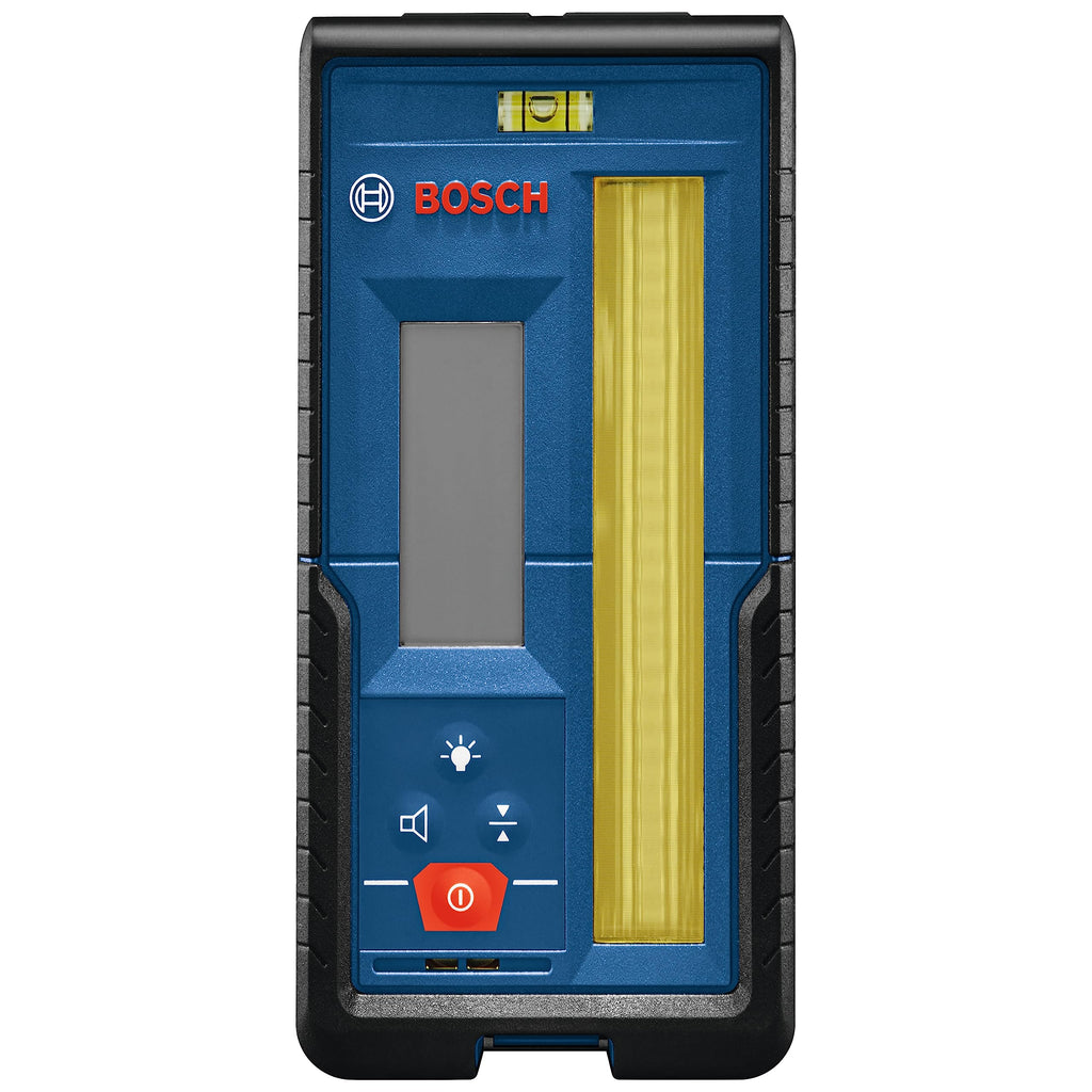 BOSCH LR1 500 Ft Green-Beam Rotary Laser Receiver, Includes Mounting Bracket & 9V Battery