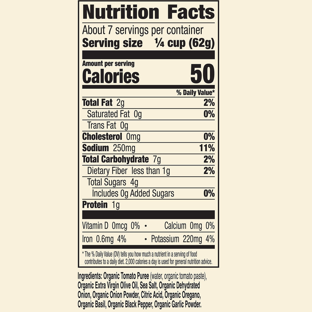 Muir Glen Organic Pizza Sauce, 15 oz. (Pack of 12)