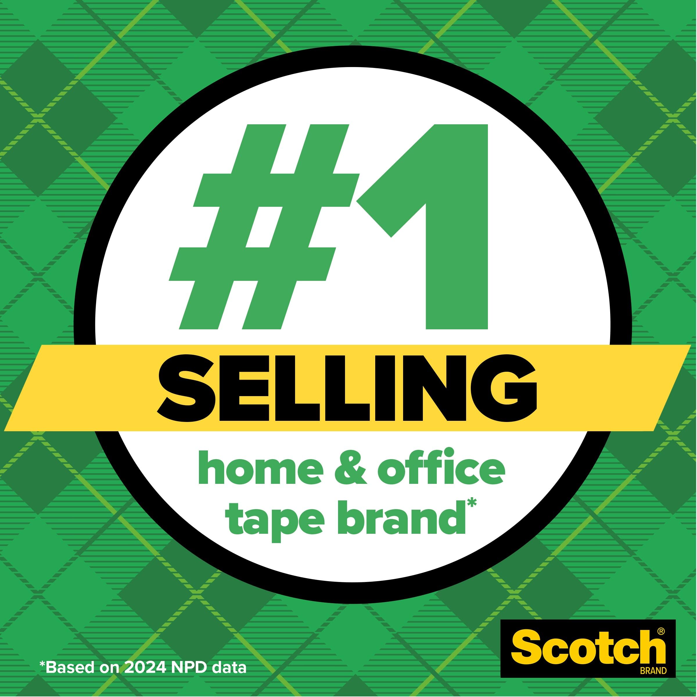 Scotch Magic Tape, Invisible, Home Office Supplies and Back to School Supplies for College and Classrooms, 16 Rolls