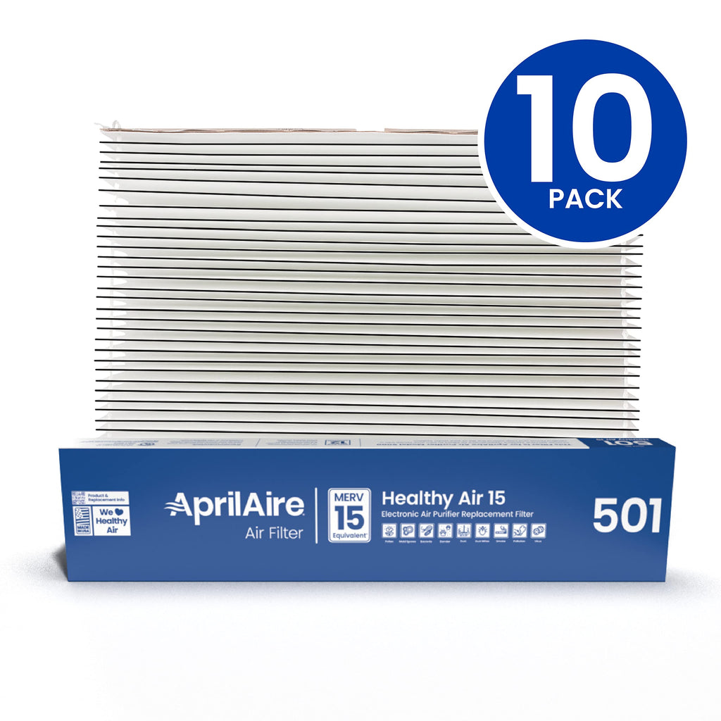 AprilAire 501 Replacement Filter for AprilAire 5000 Whole-House Air Purifier - MERV 15 Equivalent, 16x25x6 Air Filter (Pack of 1)