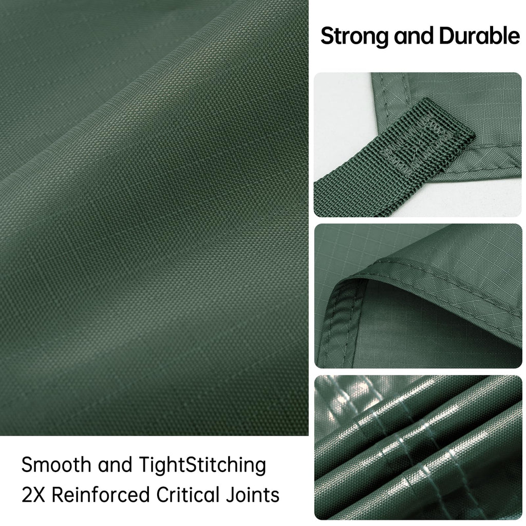 Free Soldier Waterproof Portable Tarp Multifunctional Outdoor Camping Traveling Awning Backpacking Tarp shelter Rain Tarp