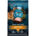 Purina ONE Natural High Protein Dry Dog Food Dry True Instinct with Real Beef and Salmon With Bone Broth and Added Vitamins, Minerals and Nutrients - 15 lb. Bag
