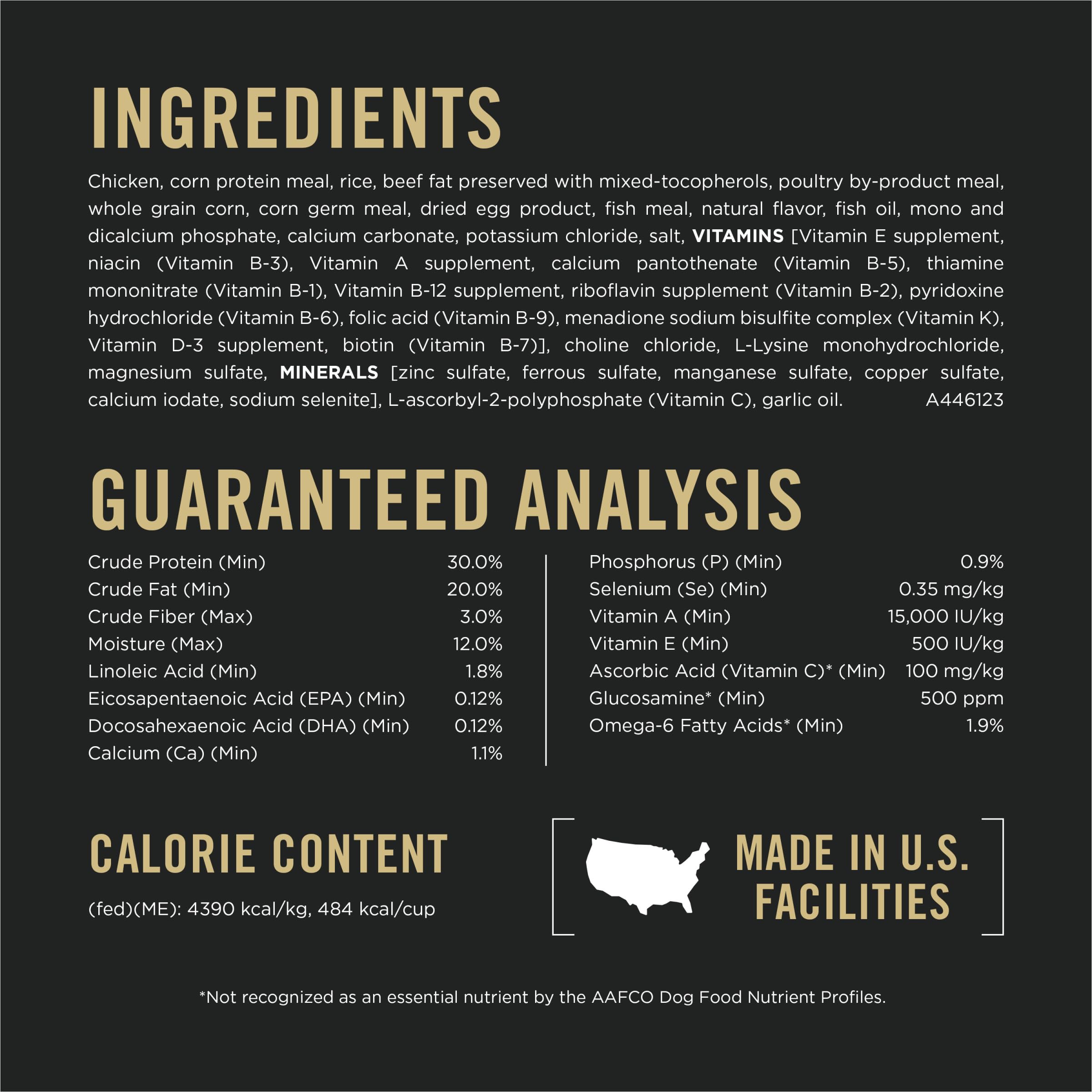 Purina Pro Plan Sport Performance 30/20 Chicken and Rice Formula High Protein Dog Food - 6 lb. Bag