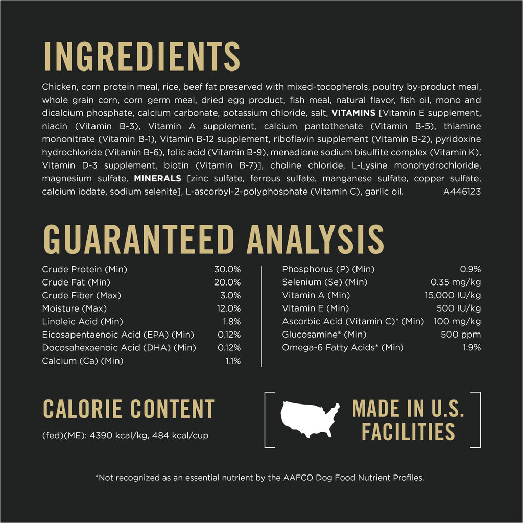 Purina Pro Plan Sport Performance 30/20 Chicken and Rice Formula High Protein Dog Food - 6 lb. Bag