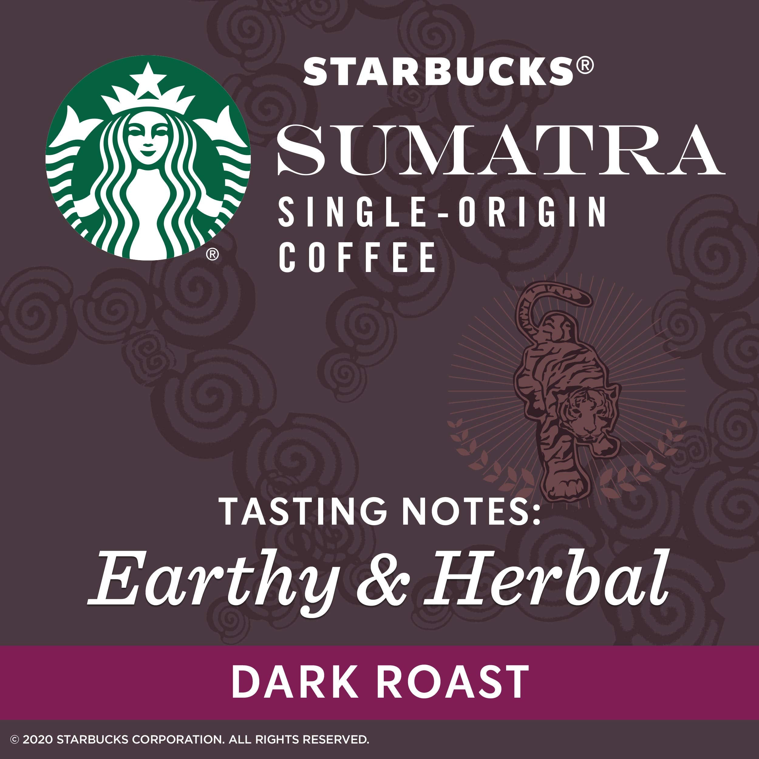 Starbucks Coffee K-Cup Variety Pack, 1 Cinnamon Dolce, 1 Hazelnut, 1 Mocha, 1 Cr�me Brulee, 1 Maple Pecan, 1 Caramel, 10 CT K-Cups, 1 CT