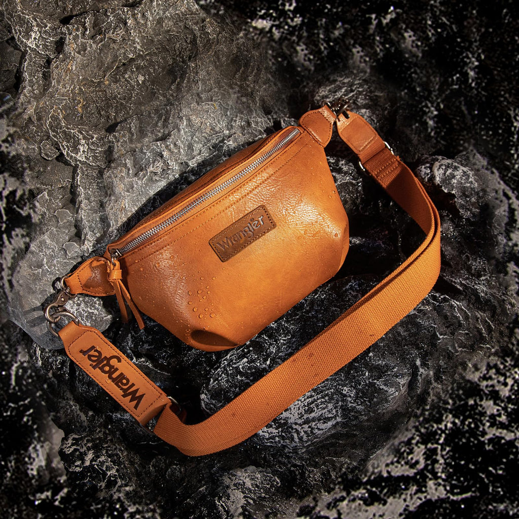Wrangler Crossbody Bags for Women Large Fanny Packs Bum Bag Travel Belt Bags Sling Purse