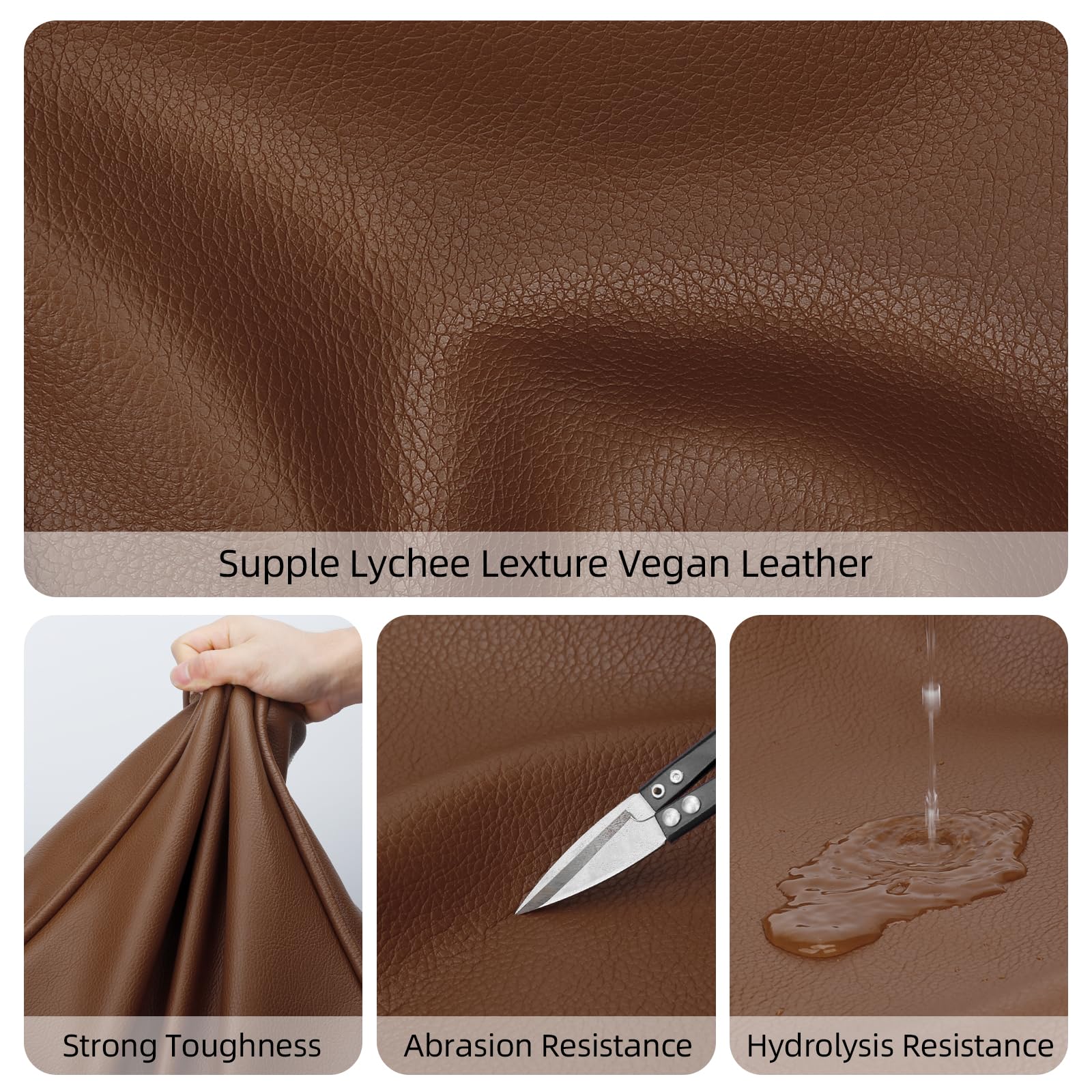 KKXIU Tote Bag for Women Vegan Leather Shoulder Purse Large Capacity Travel Bag