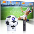 World Cup 2026 Projector with WiFi and Bluetooth, Portable Outdoor Movie Projector Compatible with Smartphone, Fire TV Stick, HDMI, USB
