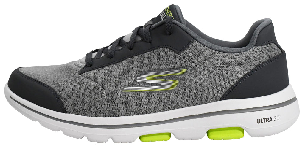 Skechers Mens Gowalk 5 Qualify - Athletic Mesh Lace Up Performance Walking Shoe