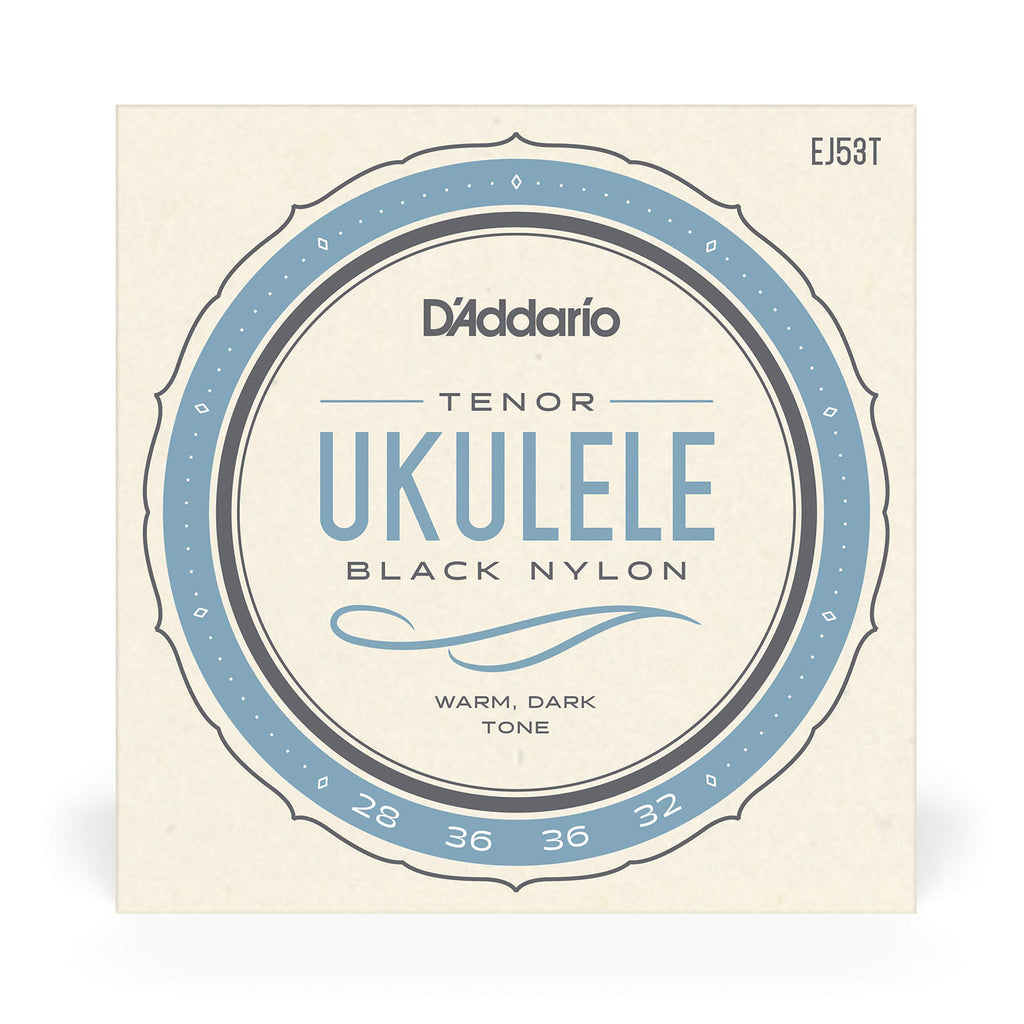 D'Addario Baritone Ukulele Strings, Fluorocarbon, EJ99B, 4-String Set, Pack of 1