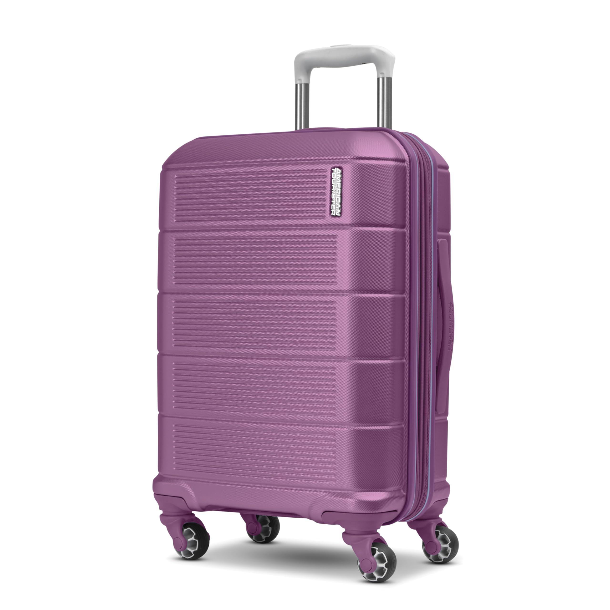 American Tourister Stratum 2.0 Expandable Hardside Luggage with Spinner Wheels, 2-Piece Set 20/28, Blue