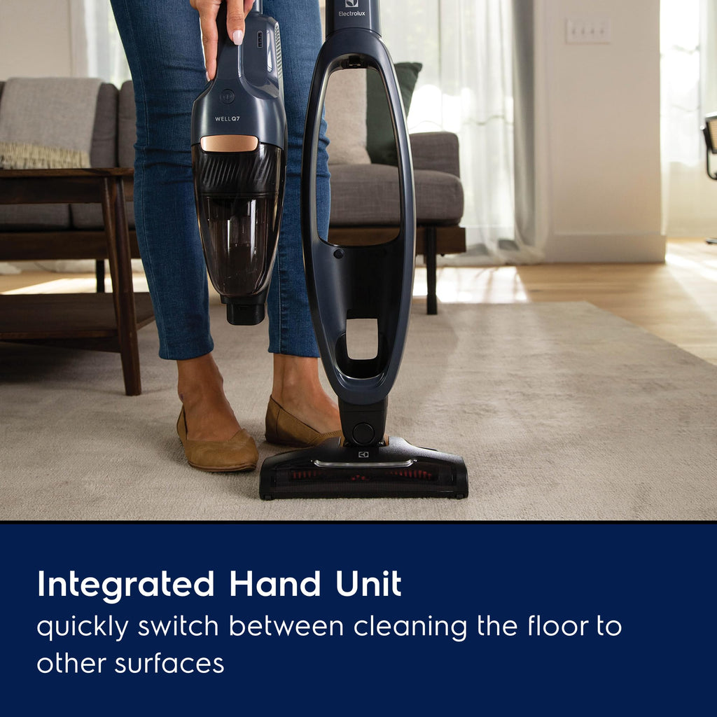 Electrolux WellQ7 Hard Floor Cordless 2-in-1 Vacuum with PowerPro Roller for Hard Surfaces, 50-Minute Run Time, 2 Power Modes, Soft Sand