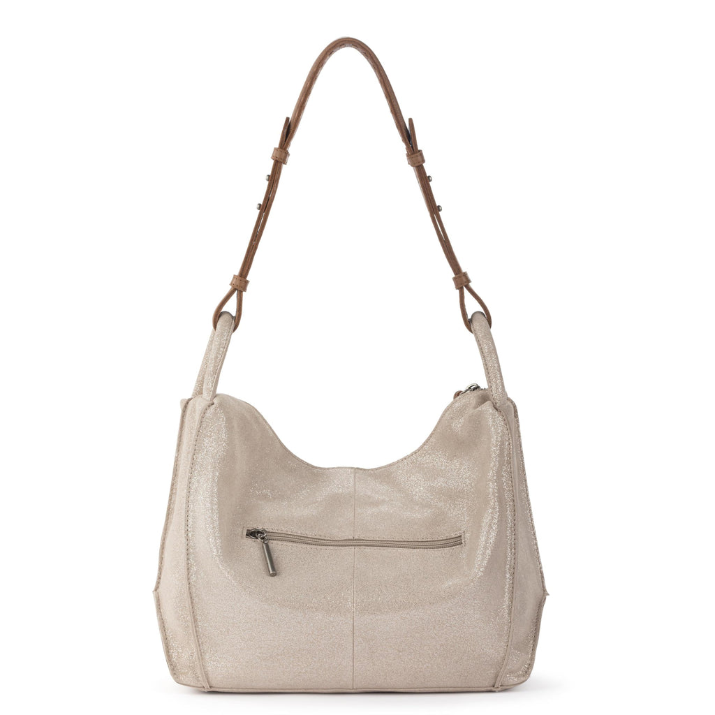 The Sak Los Feliz Hobo Purse - Premium Large Leather Women's Handbag for Everyday & Travel - Durable Purse With Zipper Pocket