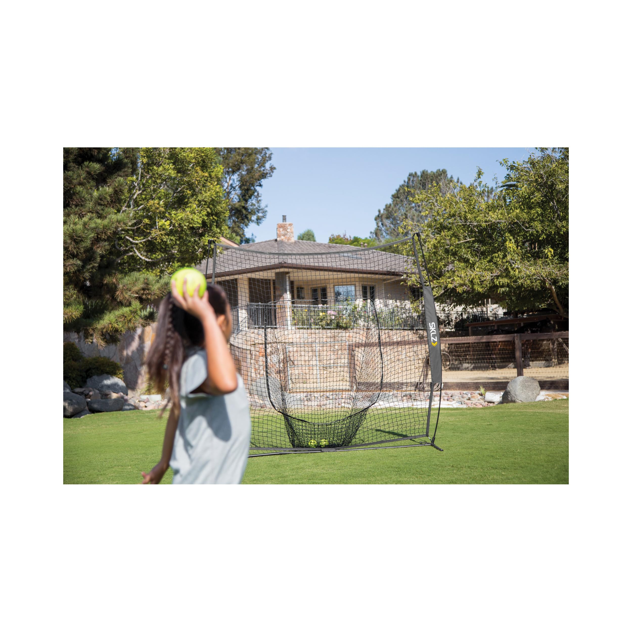 SKLZ Portable Baseball & Softball Hitting Net - Train Anywhere, Anytime | Durable & Easy Setup Skill Levels | Boosts Accuracy & Power | Ideal for Practice & Drills.