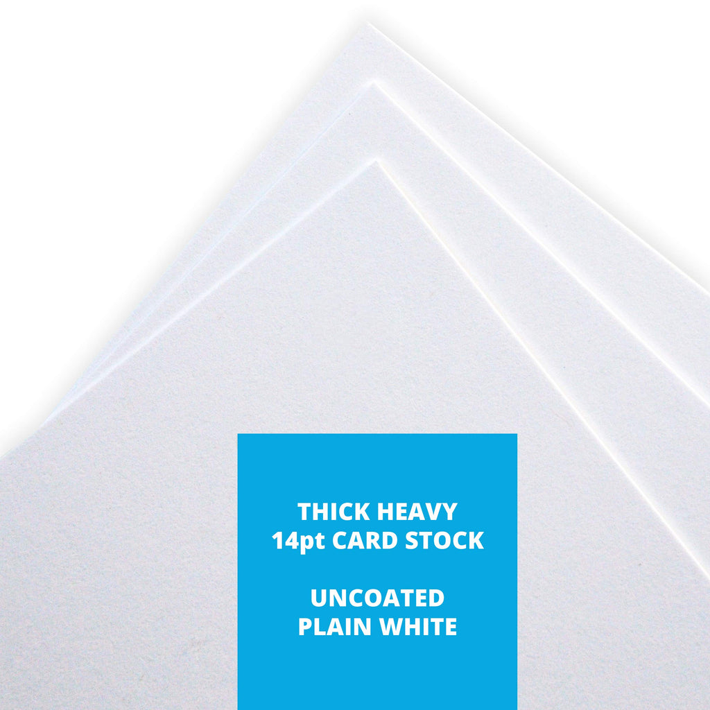 Home Advantage 2x3.5 Blank Index Cards - Our 50 Pack of Blank Note Cards Use Heavy Duty Cardstock to Make Them Bleed Proof - These Plain Index Cards Make Great Blank Business Cards & Blank Flashcards
