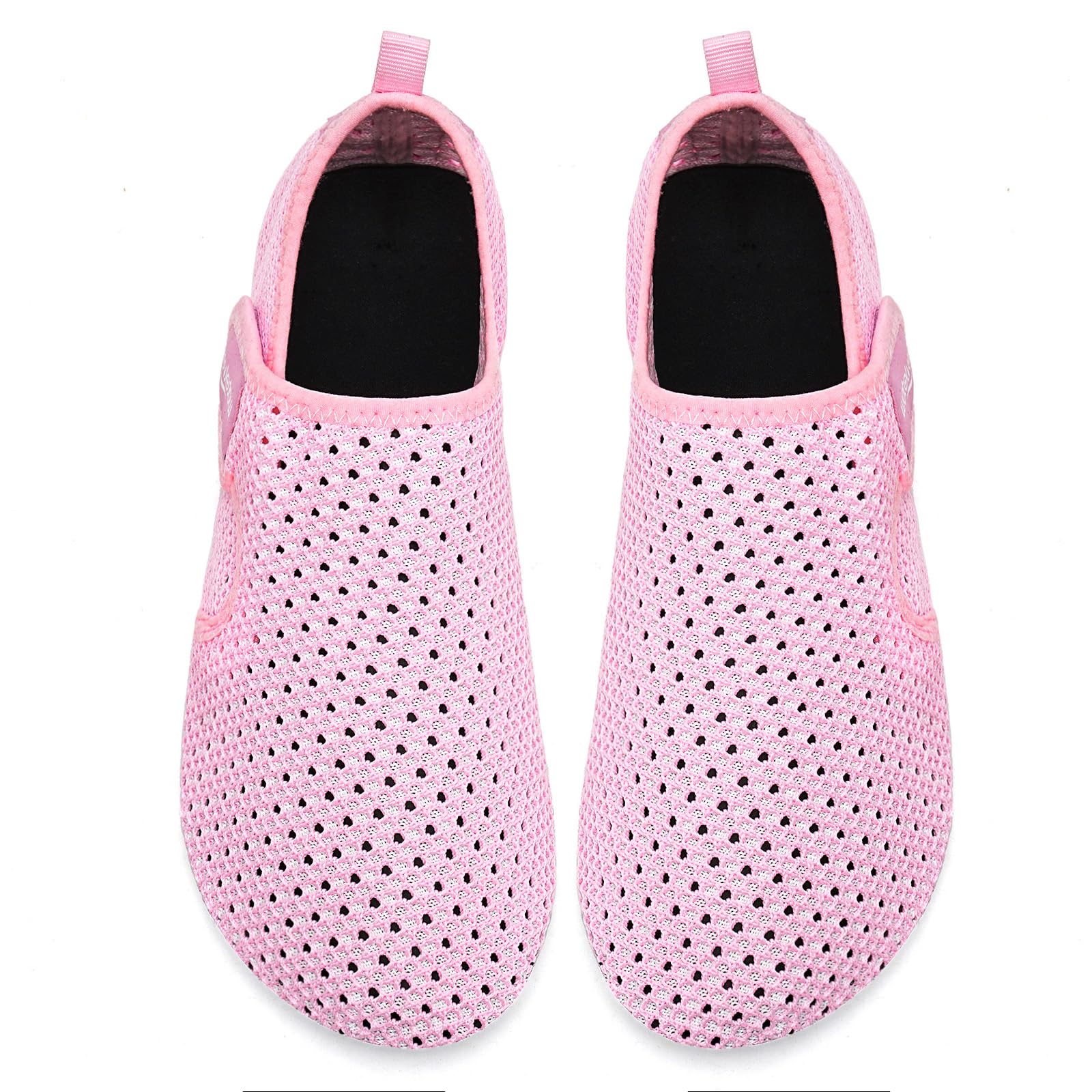 WateLves Water Shoes for Women Men Swim Beach Aqua Socks Quick Dry Barefoot House Slippers Travel Shoes with Adjustable Magic Tape for Pool Diving Boating Yoga Surf
