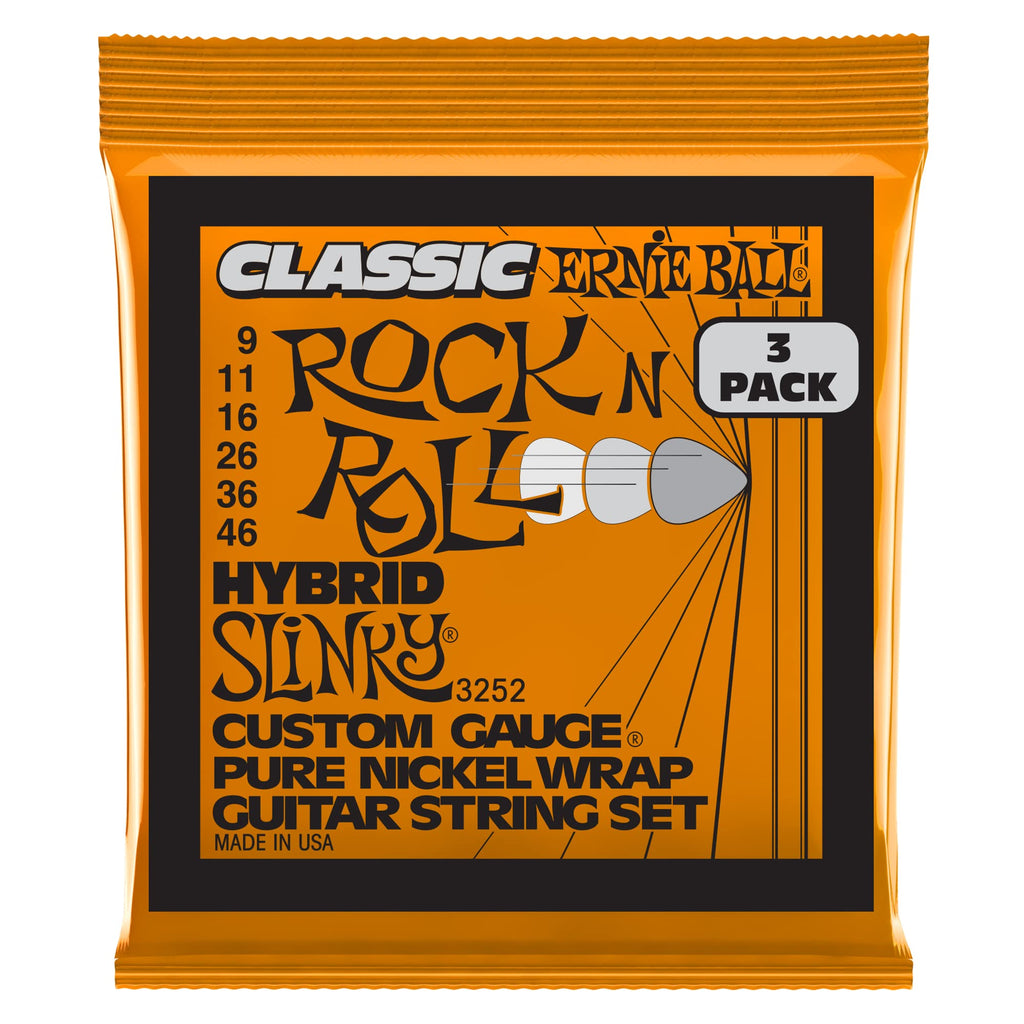 Ernie Ball Extra Slinky Classic Pure Nickel Electric Guitar Strings, 8-38 Gauge (P02255) (Pack of 2)