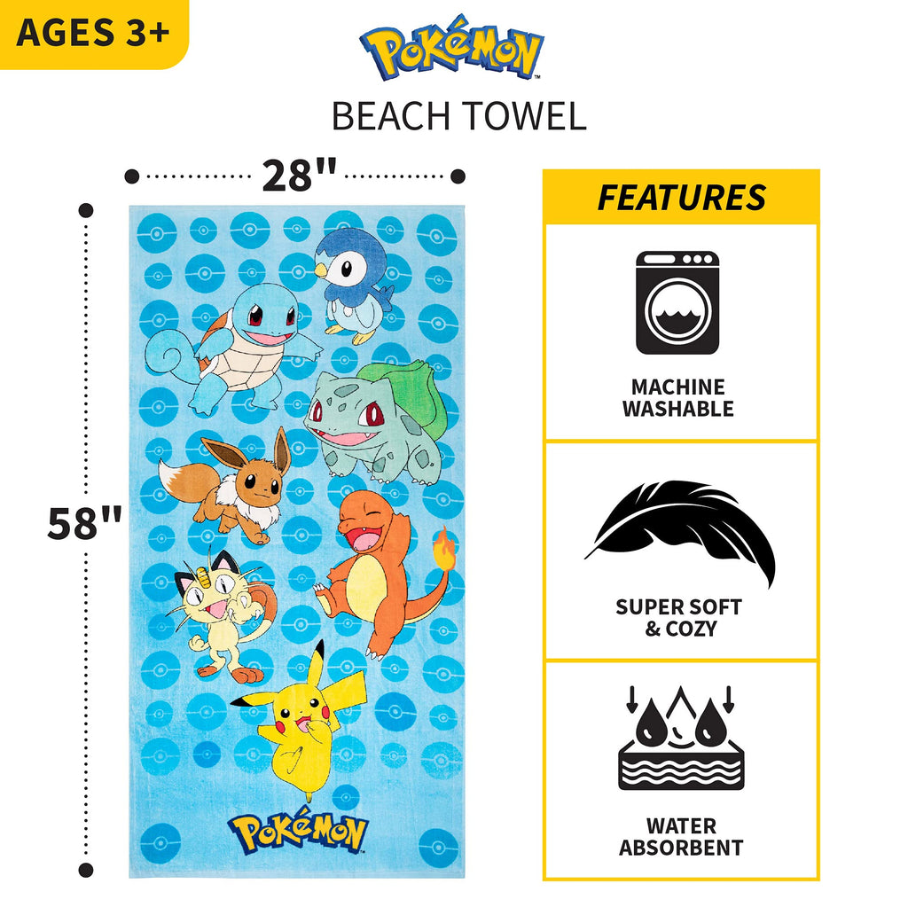 Barney Classic Kids Super Soft Cotton Bath/Pool/Beach Towel, 58 in x 28 in, (Offical Licensed Product) By Franco