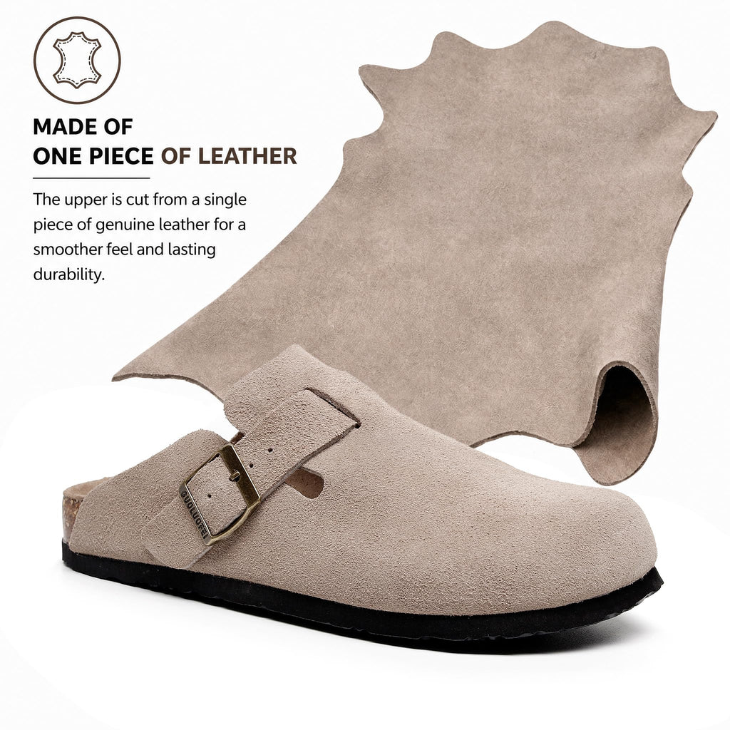 Clogs For Women, Womens Clogs- Mules House Slipers With Arch Support And Adjustable Buckle