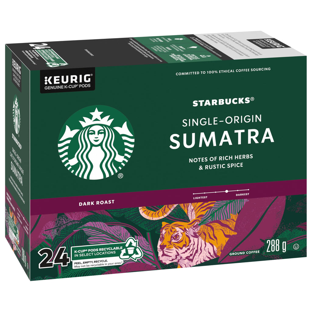 Starbucks Coffee, Caffe Verona Dark K Cup Portion Pack for Keurig Brewers, 24 Count