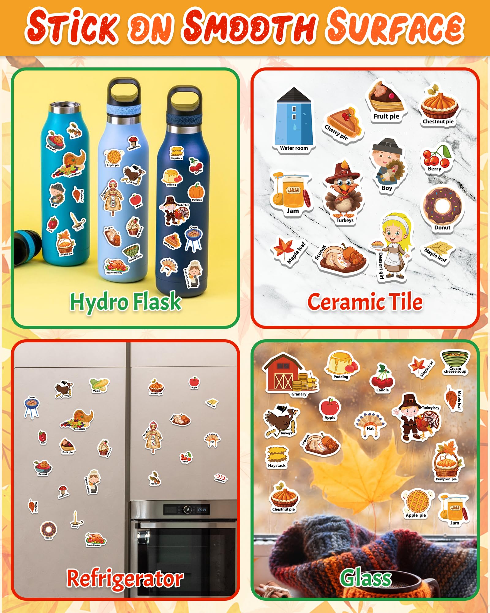 Benresive Reusable Sticker Book for Toddlers, Stickers for Kids, Travel Toys for Arts & Crafts Activities, Birthday Gift for Boys & Girls, Animals Dinosaurs Insects Themes